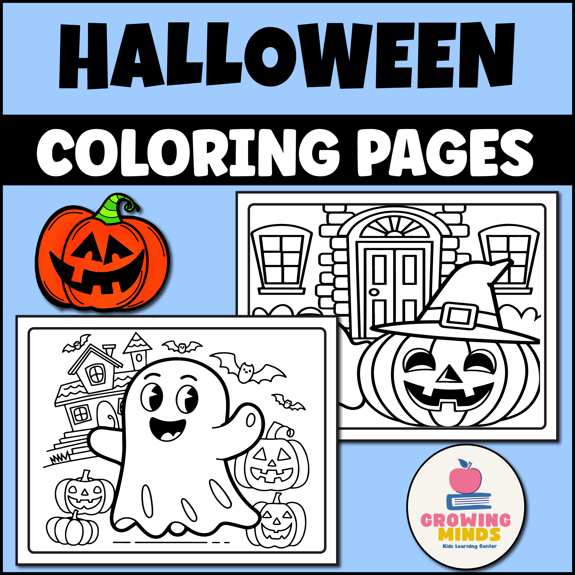 coloring pages halloween printable