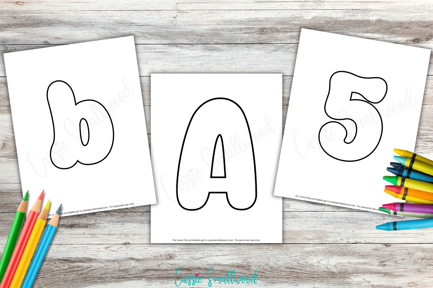 printable bubble writing