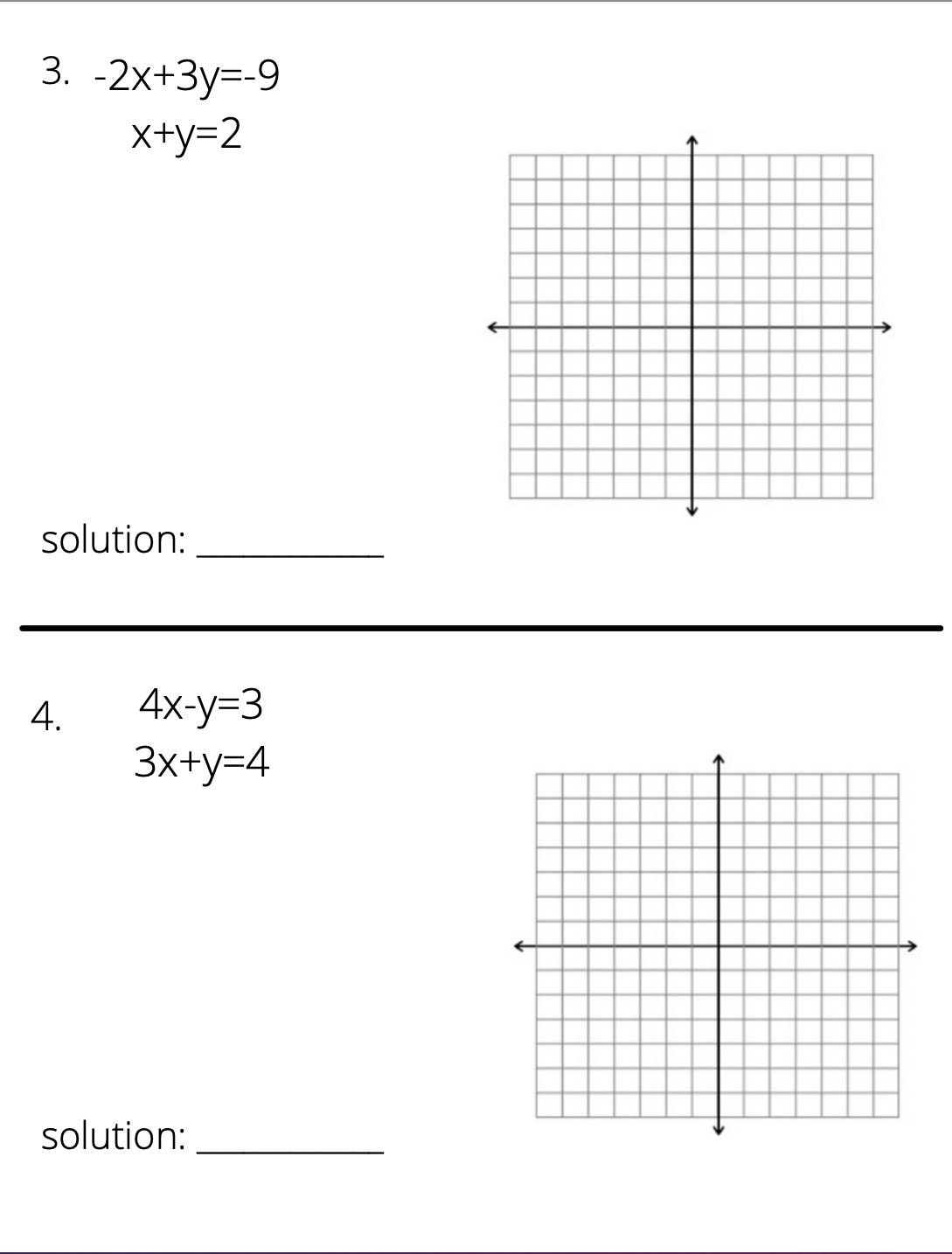 Buy Solving Systems Of Equations By Graphing Worksheet Online In India Etsy Buy Solving Systems Of Equations By Graphing Worksheet Online In India Etsy