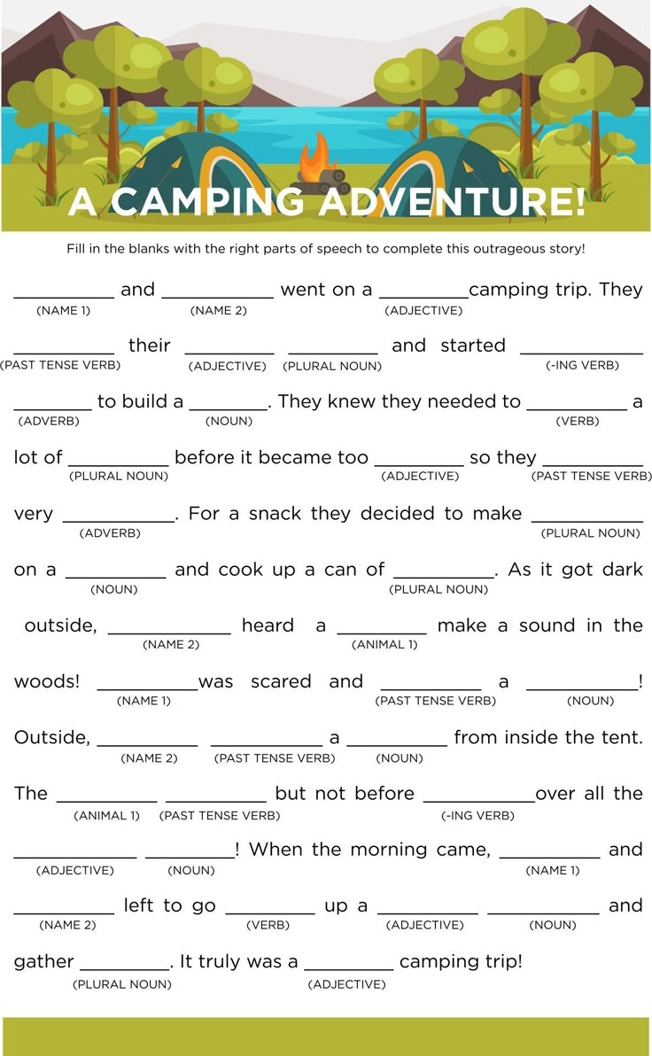 printable mad libs printable mad libs