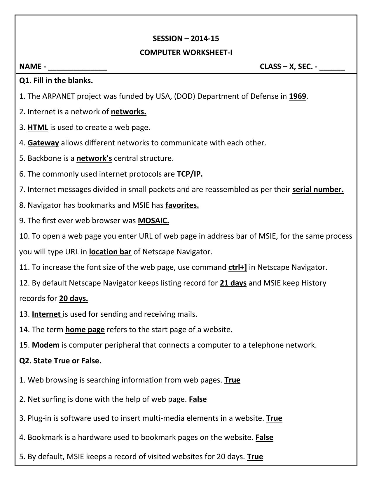 lists computer science worksheet lists computer science worksheet