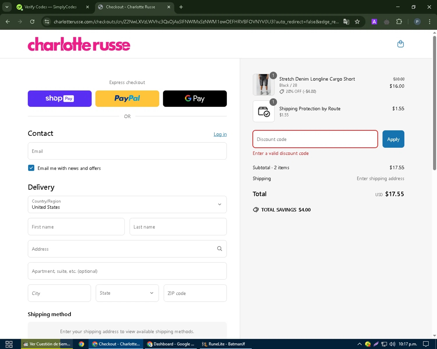 Charlotte Russe Promo Codes 20 Off Coupons Jan 2026