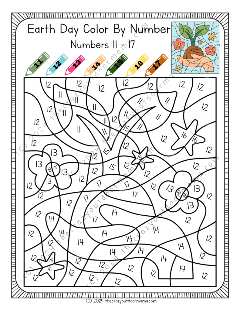 printable number coloring printable number coloring