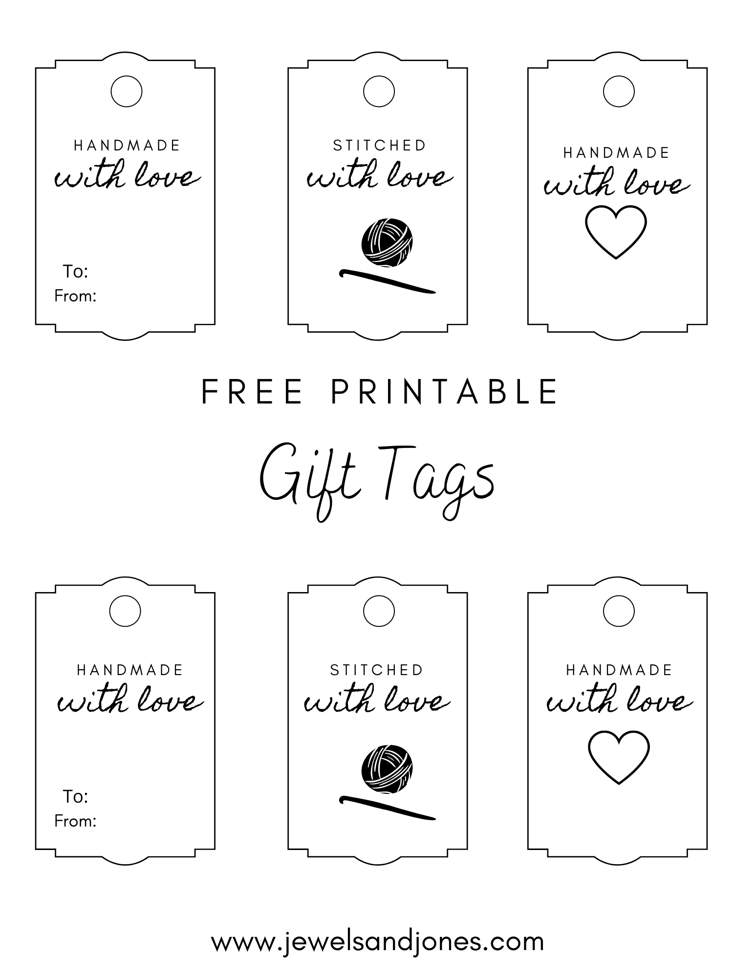 gift tags printable gift tags printable