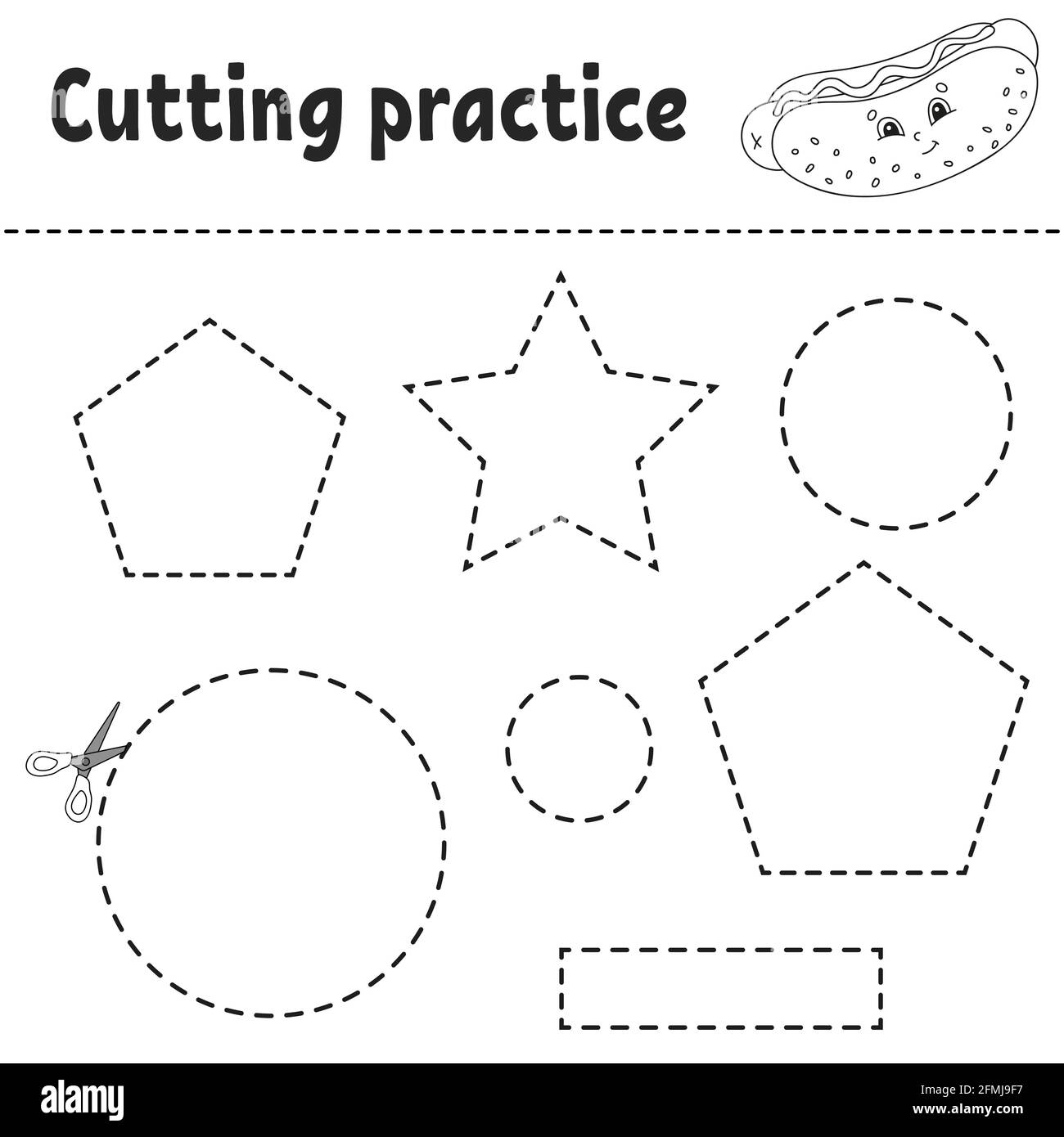 practice cutting worksheets practice cutting worksheets