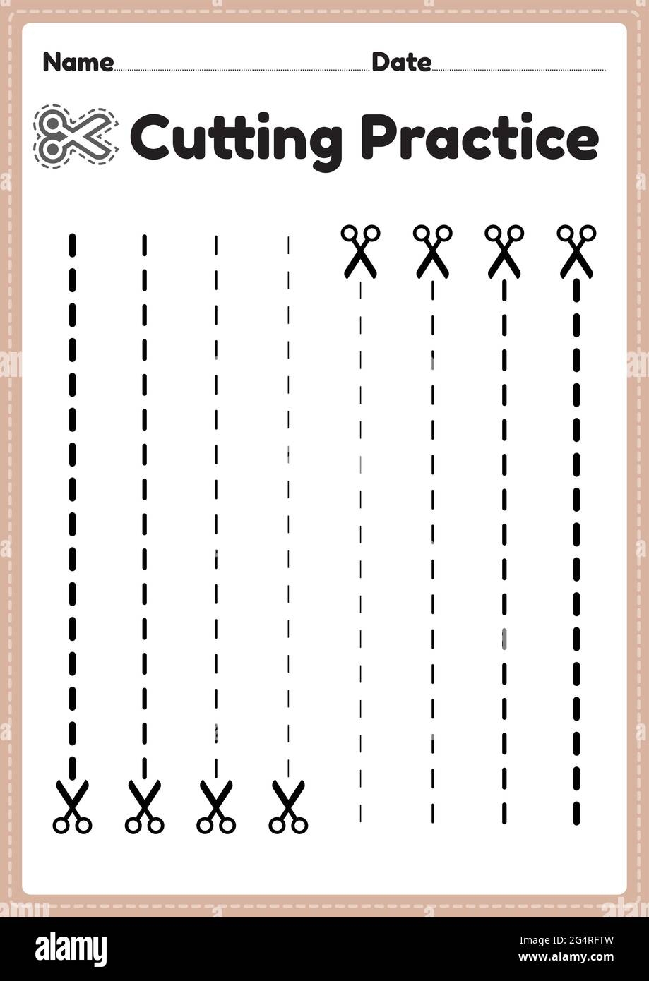 cutting practice worksheets cutting practice worksheets