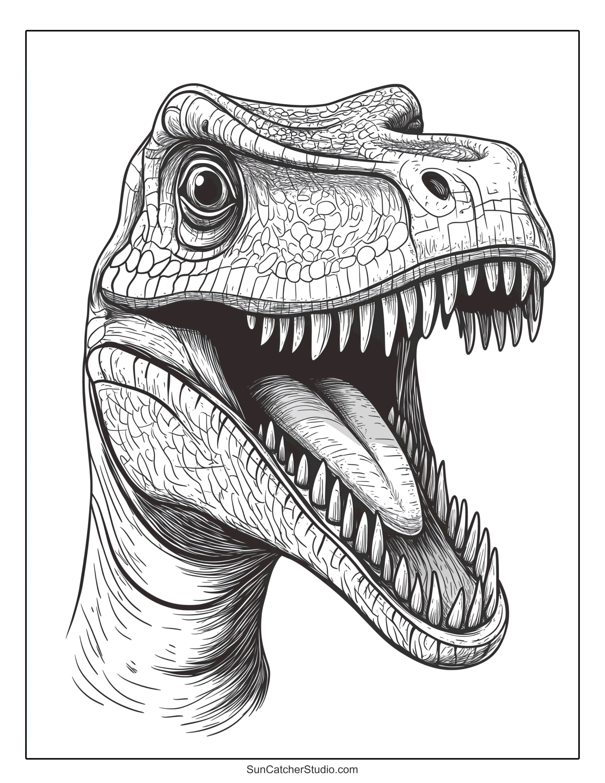 printable dinosaur coloring pages