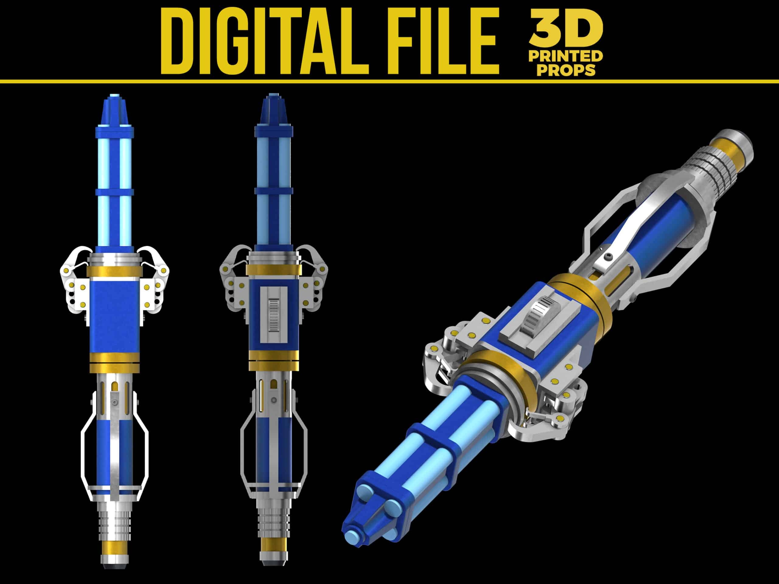 doctor who printable 3d sonic