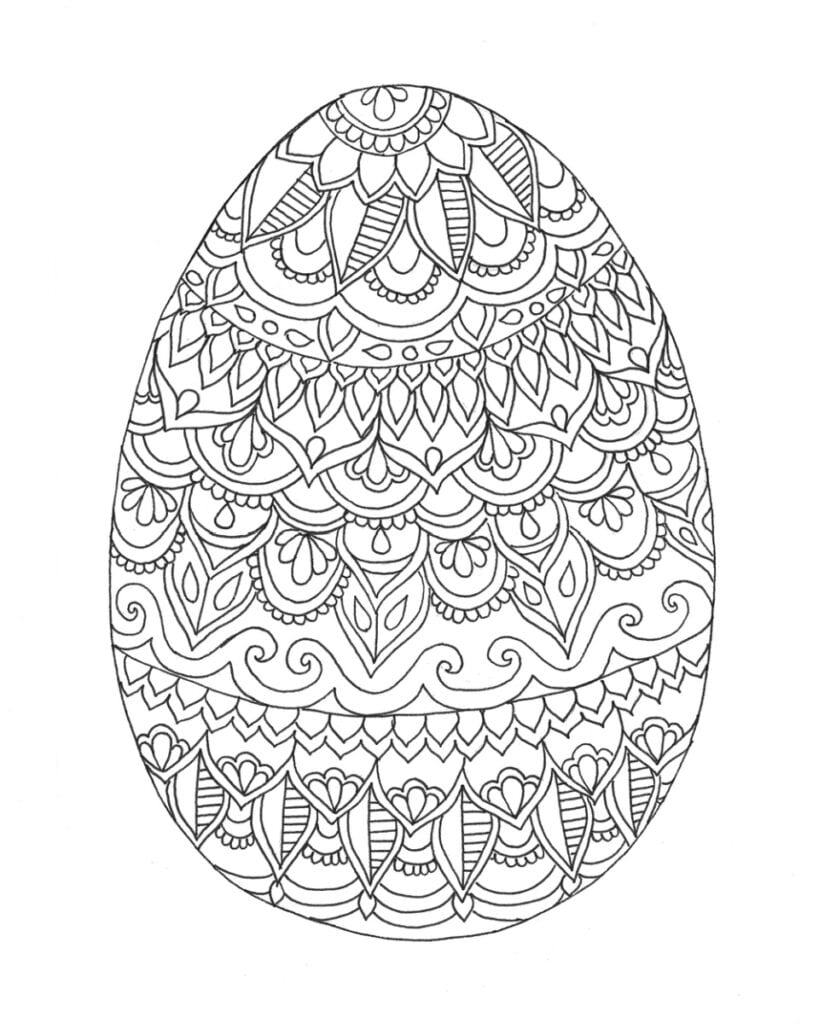 Easter Coloring Page Free Easter Coloring Page Easter Coloring Page Free Easter Coloring Page