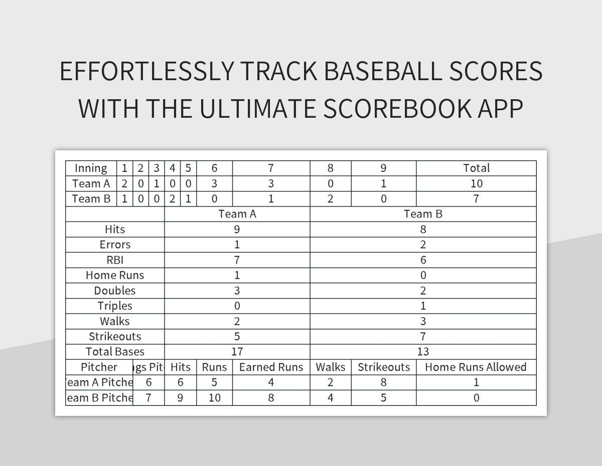 baseball scorebook printable baseball scorebook printable