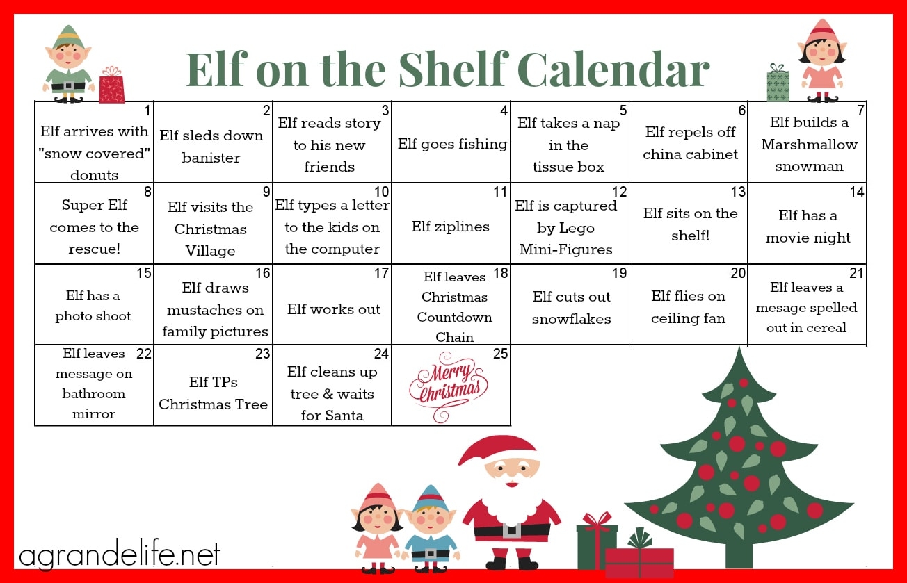 Elf On The Shelf Journal Elf On The Shelf Journal