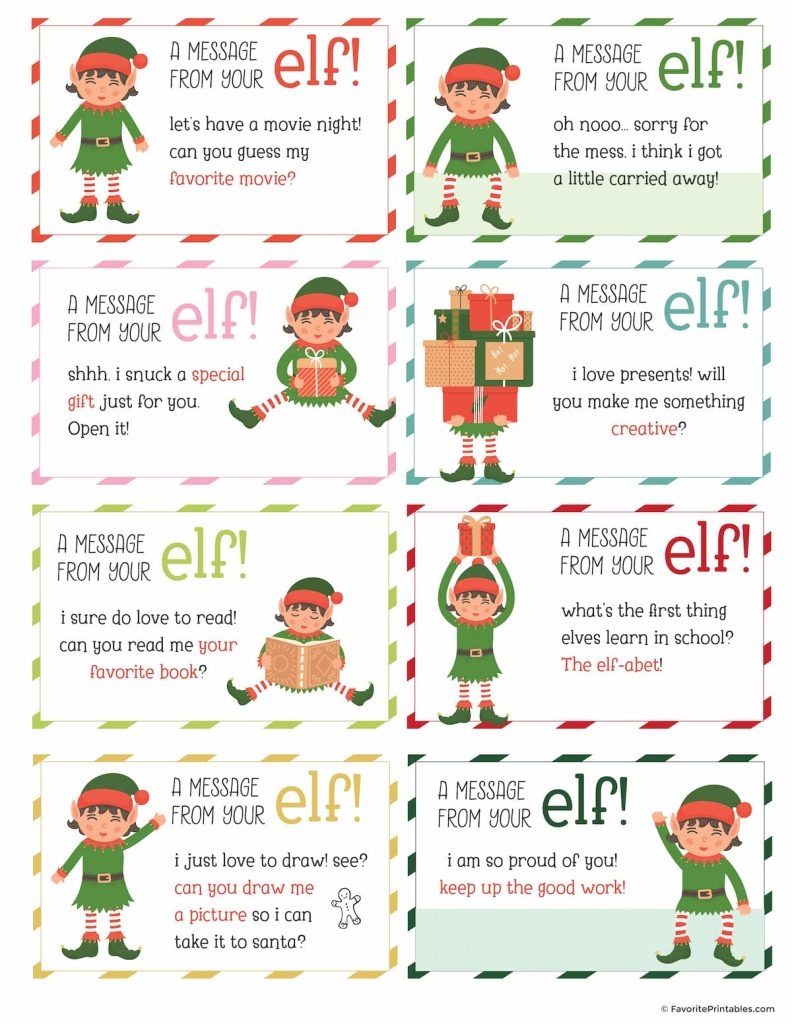 free elf on the shelf printables free elf on the shelf printables