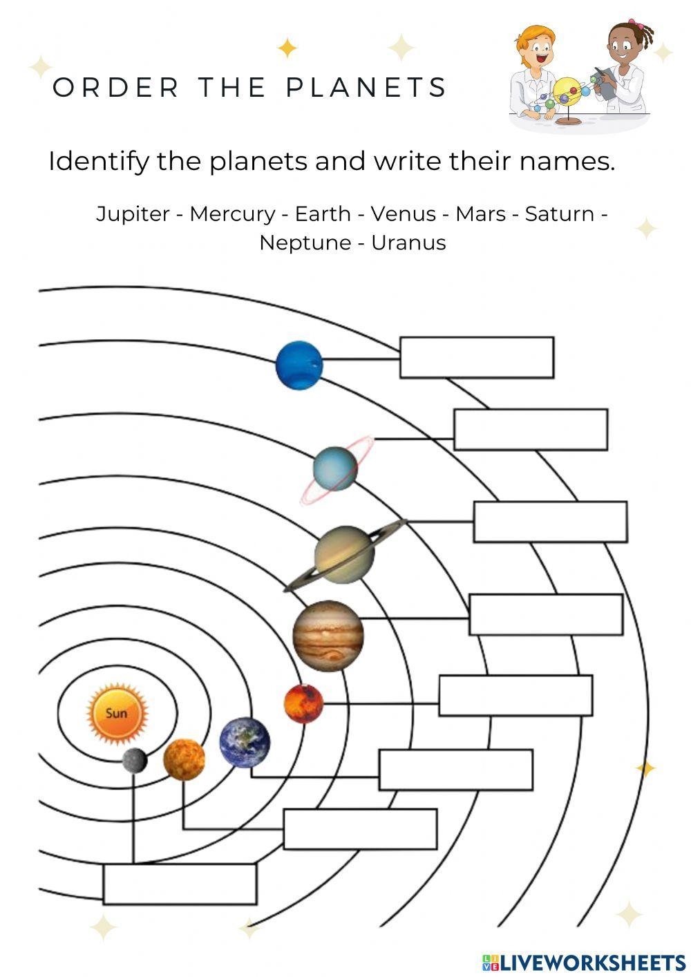 Engaging 4th Grade Solar System Worksheet Fun And Educational Activities