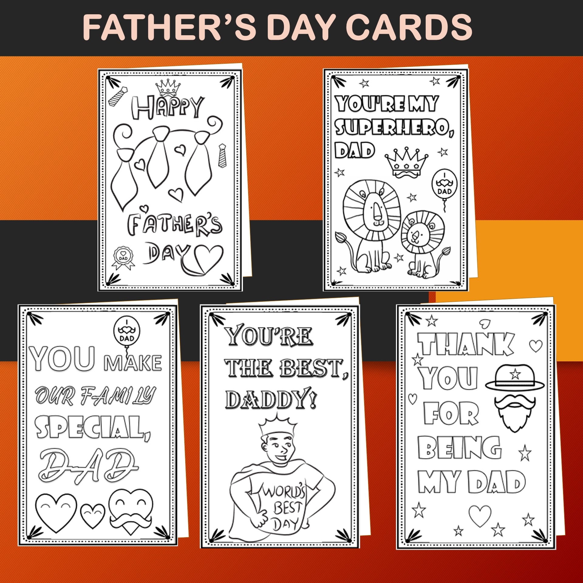 Father s Day Cards Made By Teachers