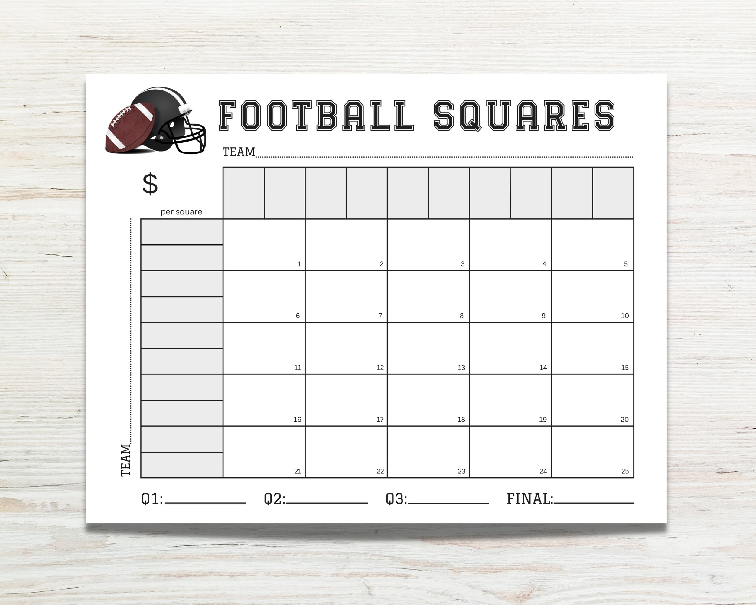 football squares printable football squares printable