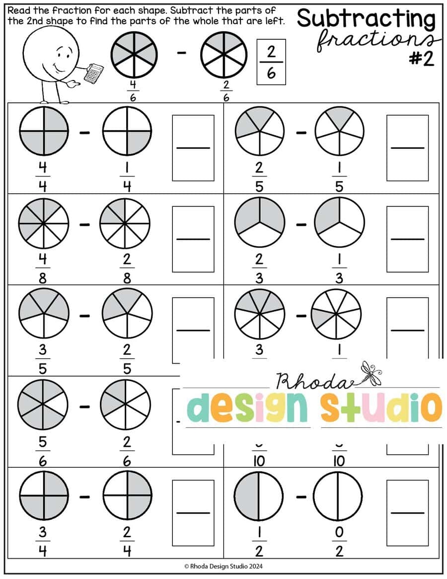 Fractions Worksheets And Activities Fractions Worksheets And Activities
