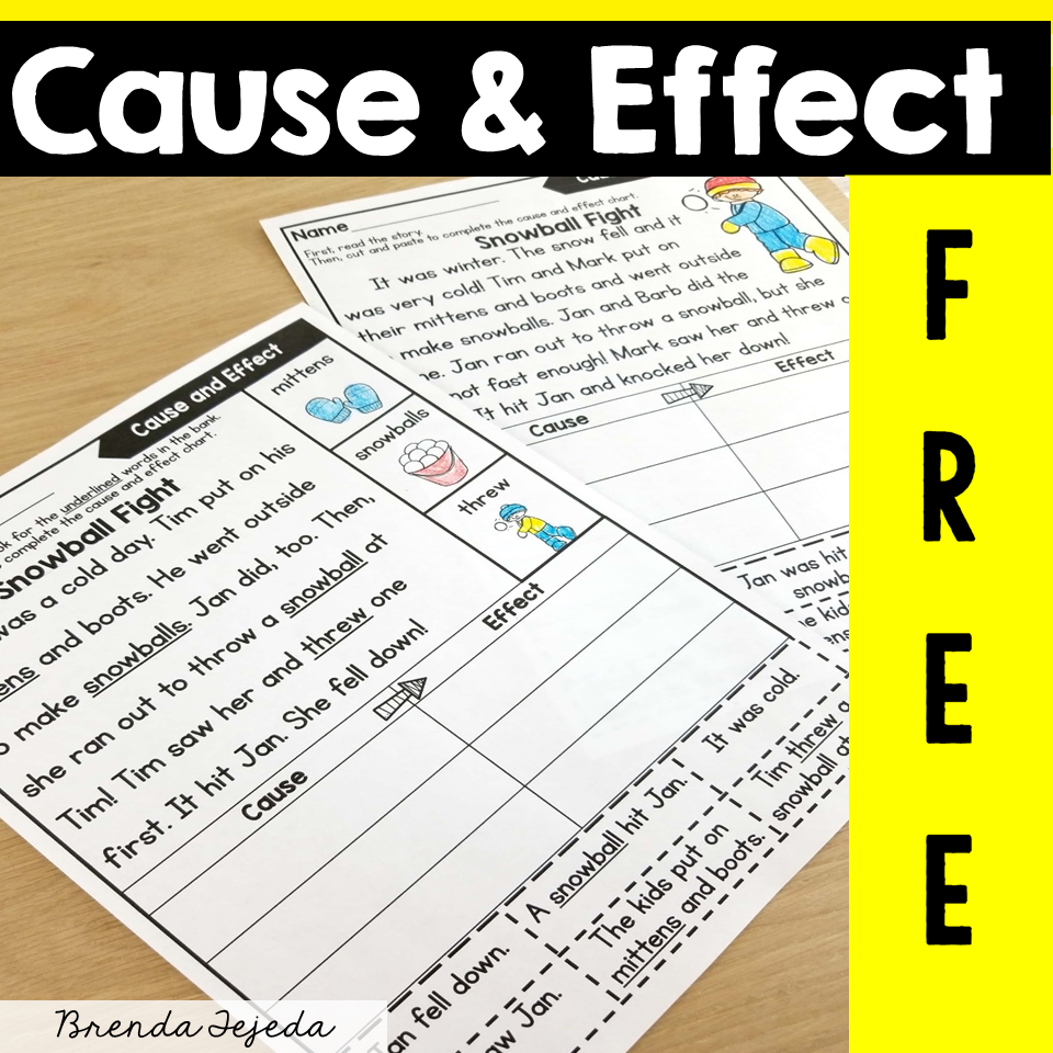 cause and effect worksheets cause and effect worksheets
