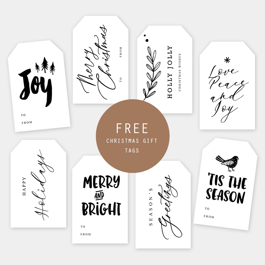FREE Printable Christmas Gift Tags Squijoo FREE Printable Christmas Gift Tags Squijoo