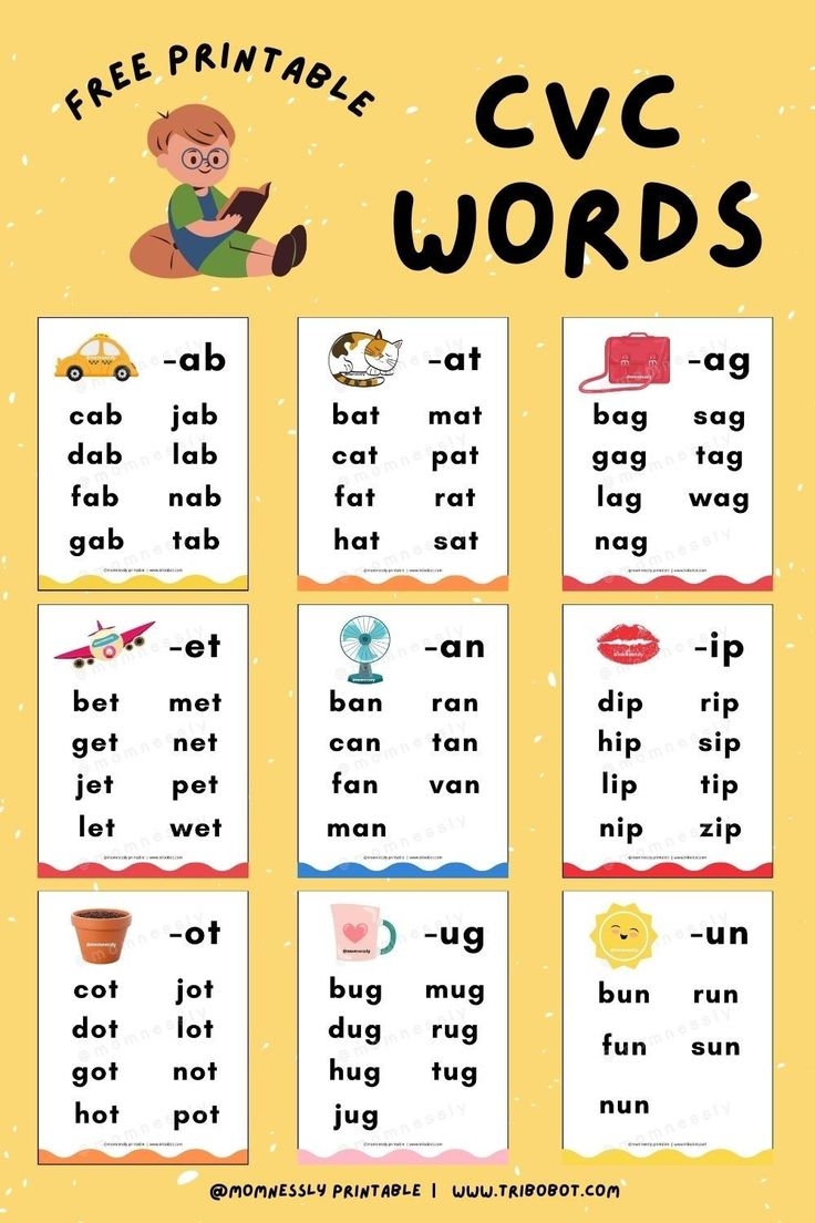 cvc words worksheet