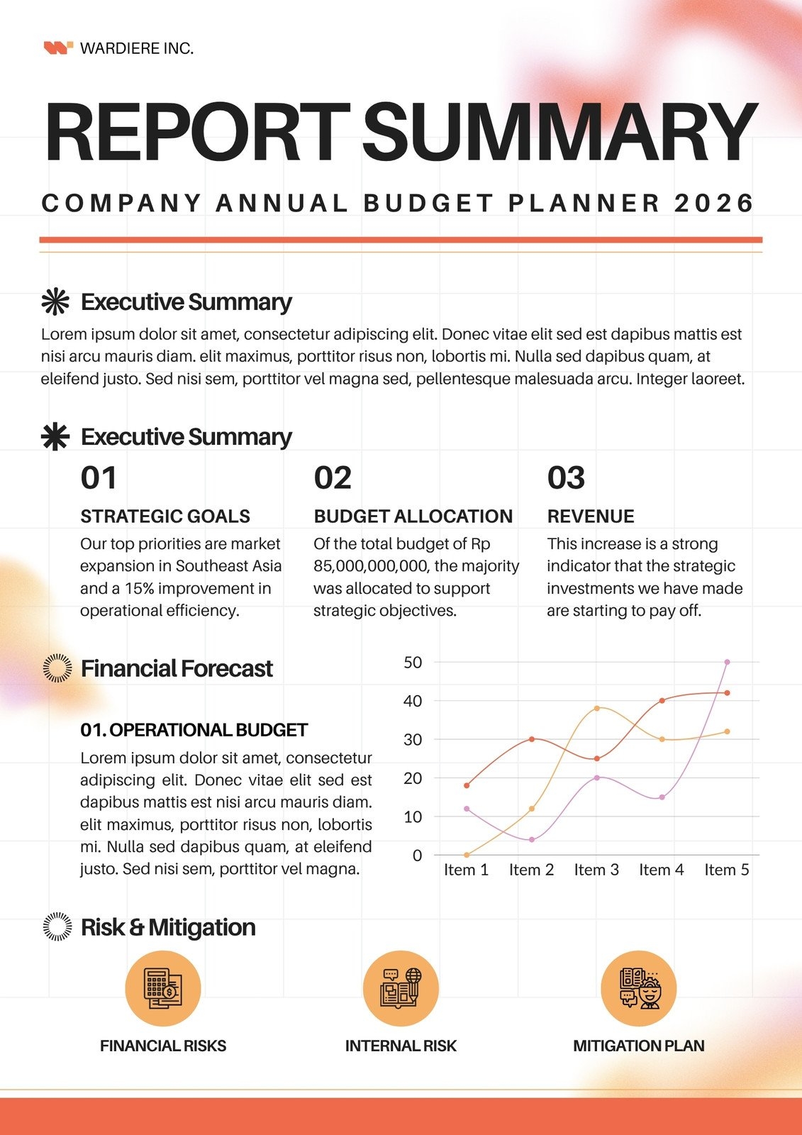 Free Printable Executive Summary Templates Canva