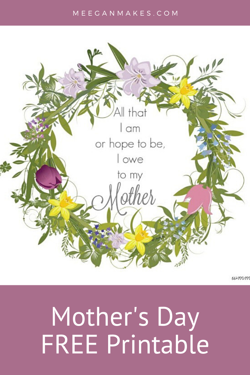 mother day free printables