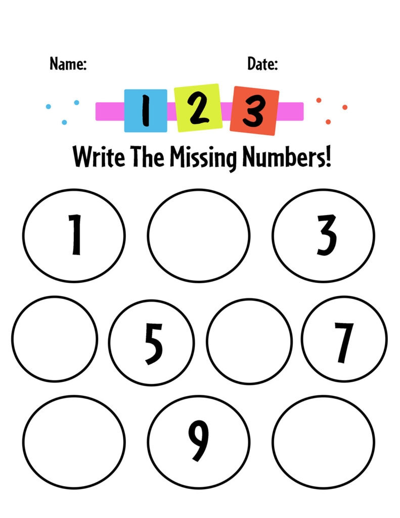 Free Printable Missing Numbers Worksheets 1 20 The Hollydog Blog Free Printable Missing Numbers Worksheets 1 20 The Hollydog Blog