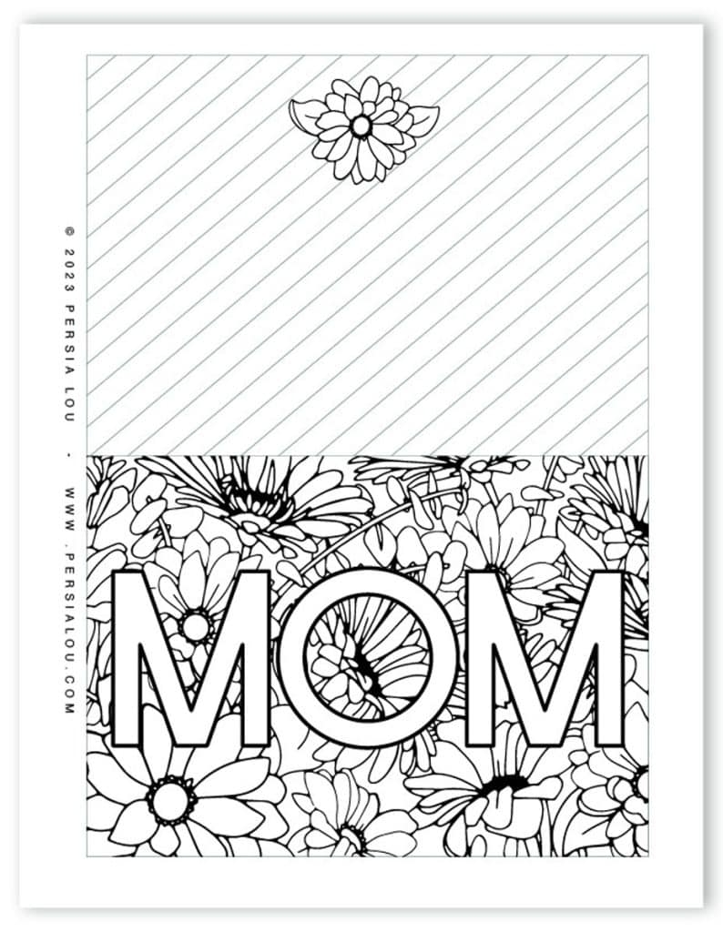 mother's day card printable mother's day card printable