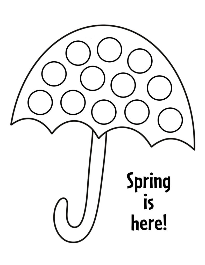 FREE Spring Worksheets For Preschool The Hollydog Blog