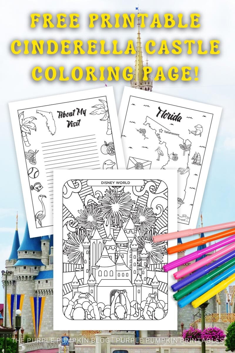 walt disney world printable coloring pages