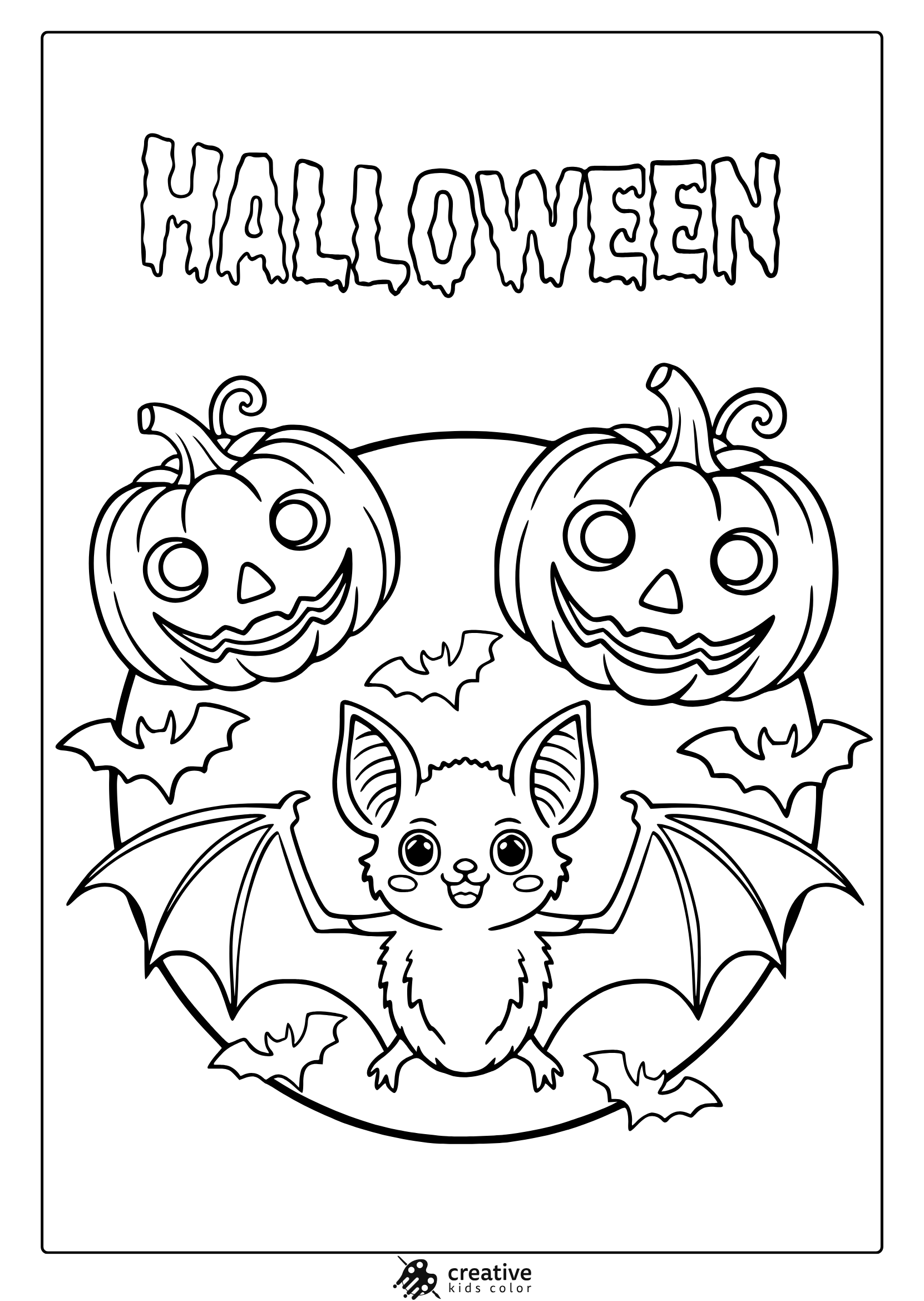 Halloween Coloring Pages Free Printable Holiday PDFs 