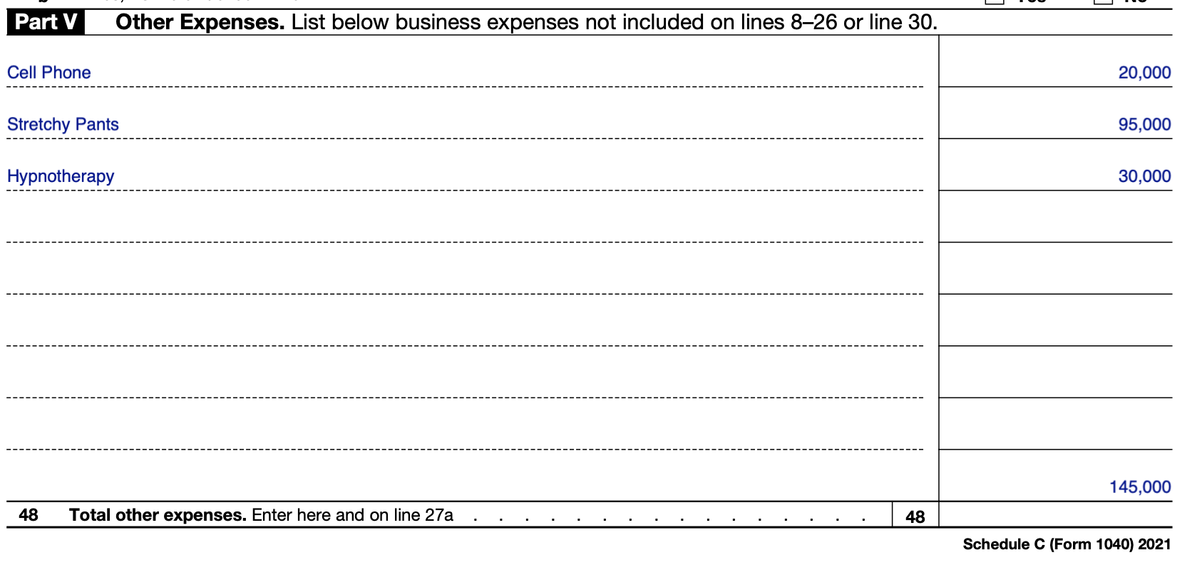How To Fill Out Your Schedule C Perfectly With Examples 