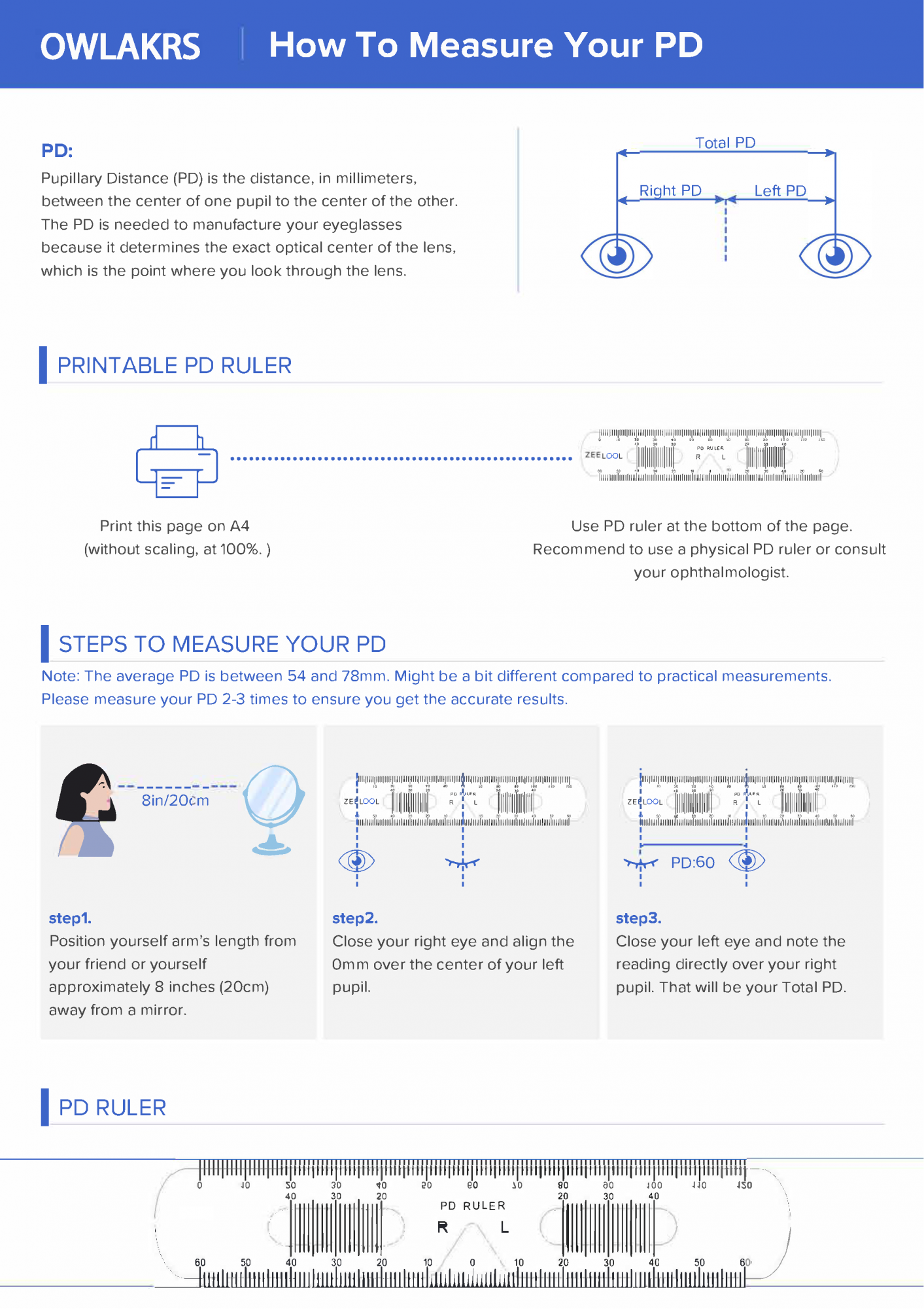 printable pd ruler printable pd ruler
