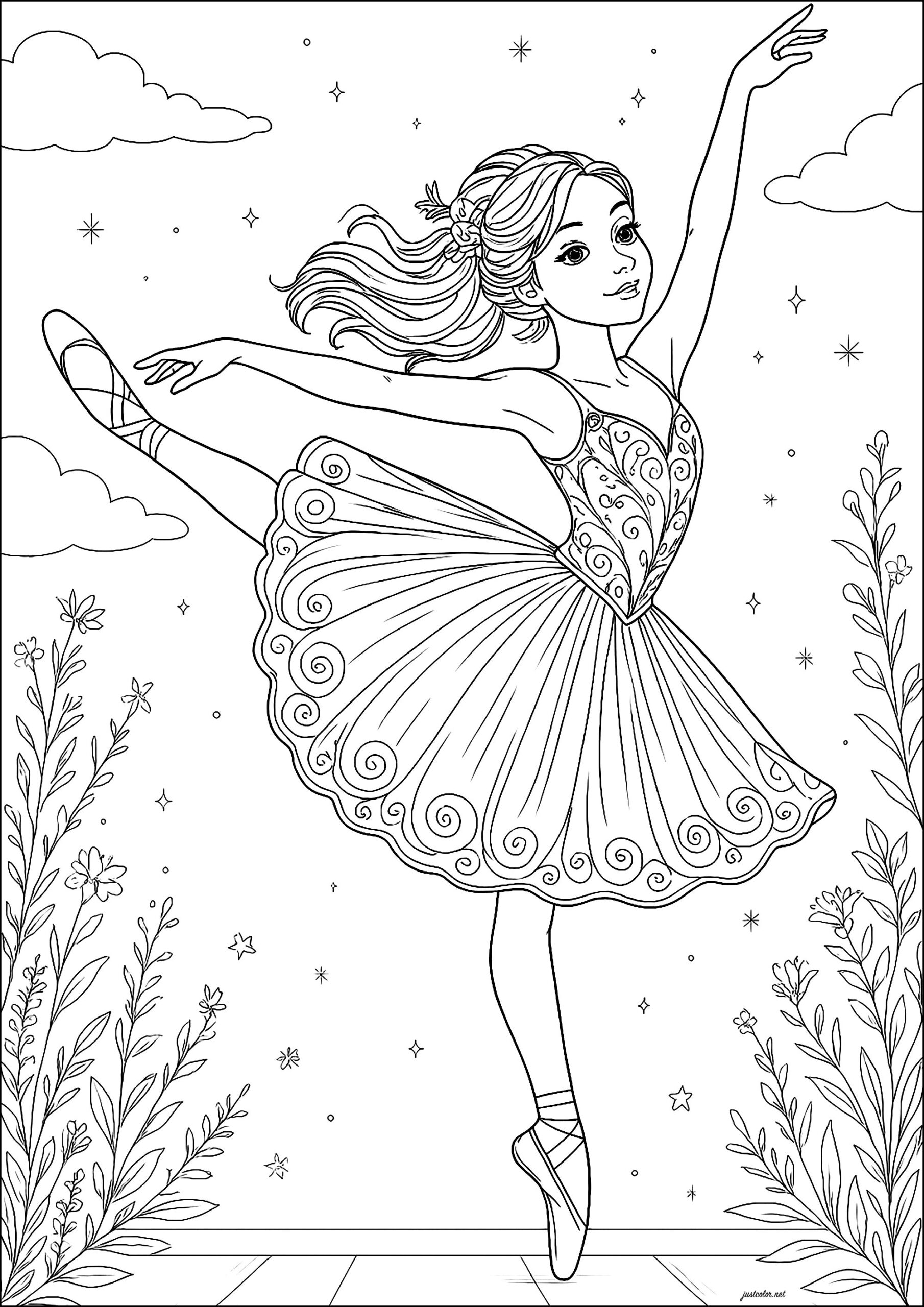 ballerina printable coloring pages ballerina printable coloring pages