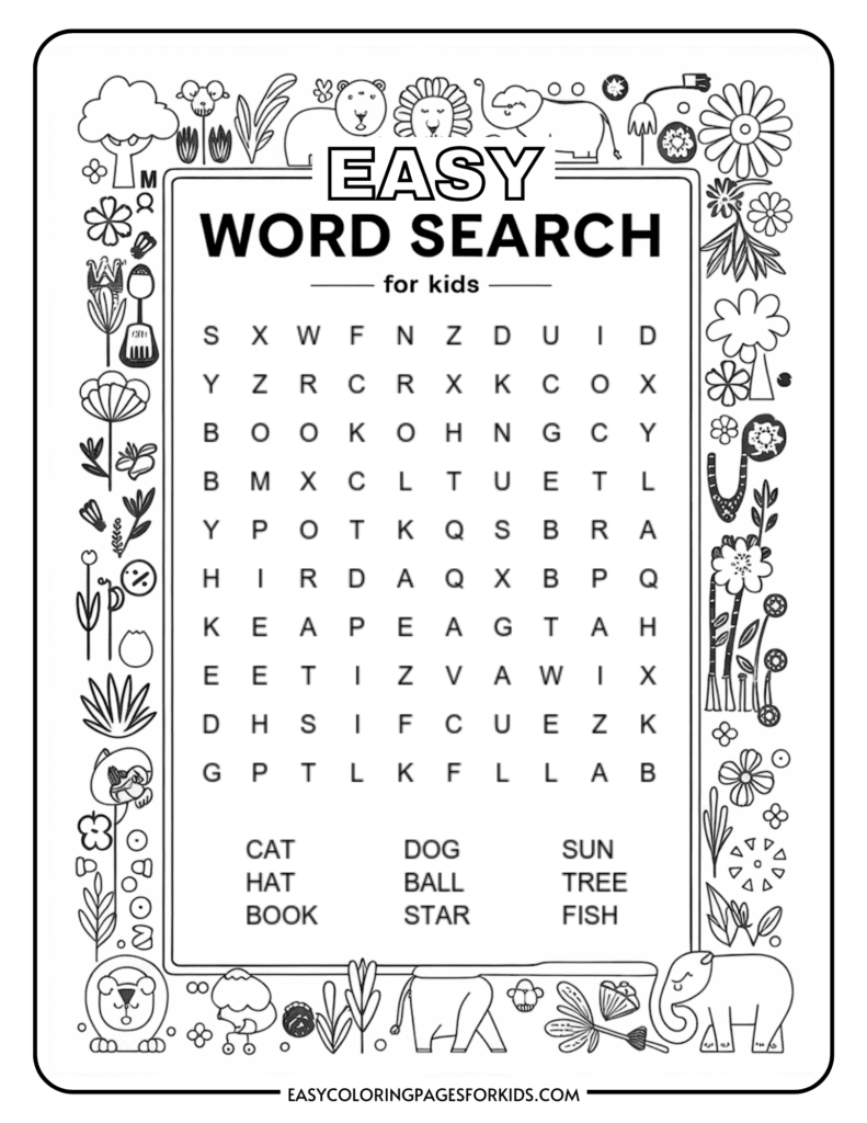 word search pdf printable word search pdf printable