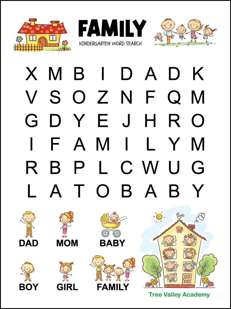 printable word searches for kindergarteners free printable word searches for kindergarteners free
