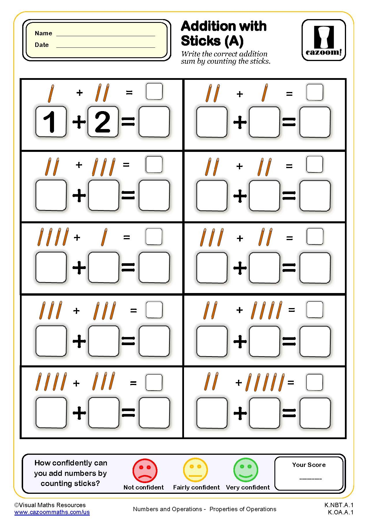 Kindergarten Math Worksheets PDF Printable PDF Worksheets Cazoom Math Kindergarten Math Worksheets PDF Printable PDF Worksheets Cazoom Math