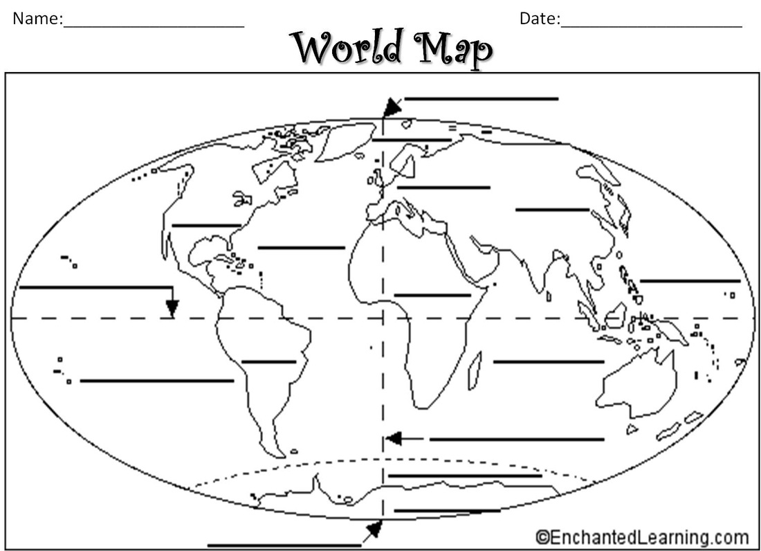 continents and oceans worksheet continents and oceans worksheet