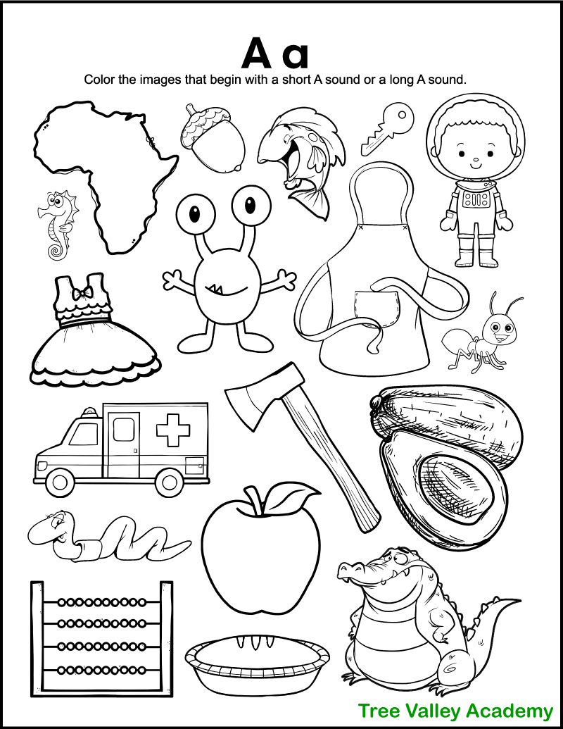 beginning sound worksheets