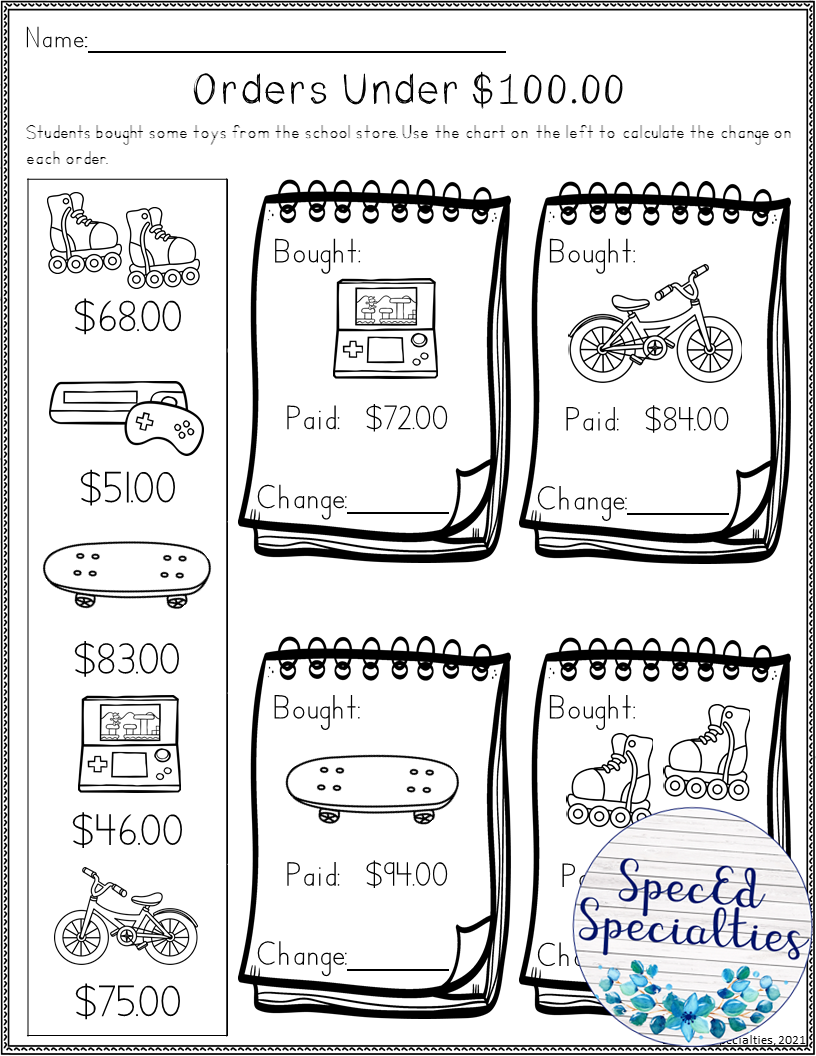 Making Change With Canadian Money Worksheets Made By Teachers Making Change With Canadian Money Worksheets Made By Teachers