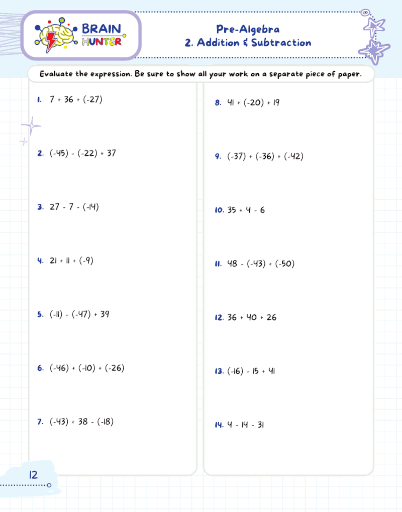 Math Practice Workbook PRE ALGEBRA 1400 Questions ArgoPrep Math Practice Workbook PRE ALGEBRA 1400 Questions ArgoPrep