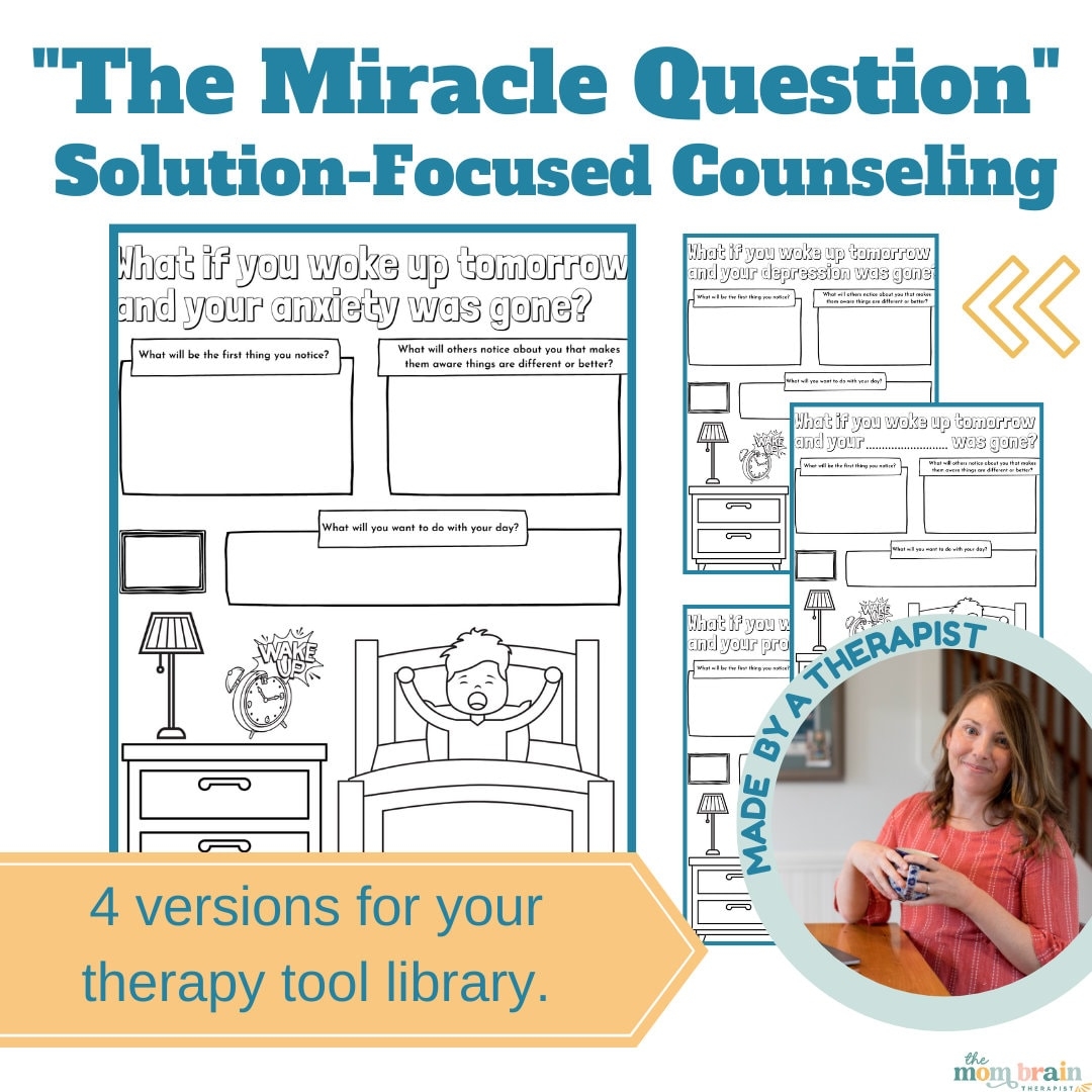 miracle question worksheet