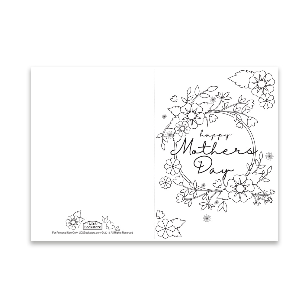 printable mothers day card