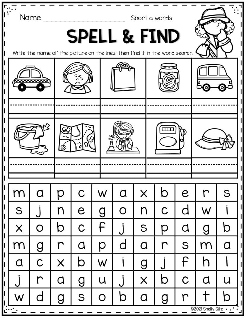 1st grade phonics worksheets