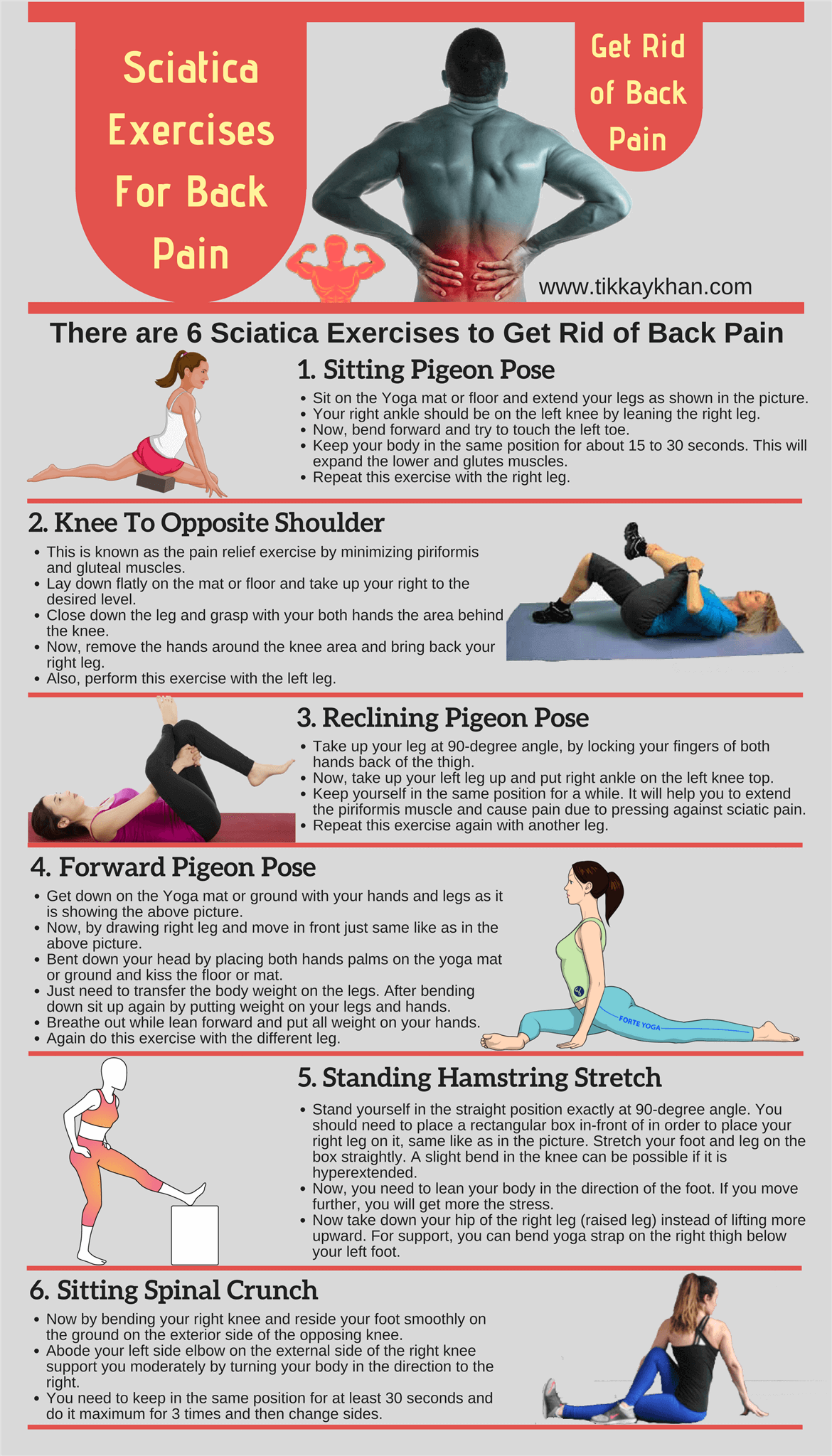 Piriformis Syndrome Sciatica Exercises For Seniors Printable Stretches Seating For Sciatica Sufferers Printable Stretches For