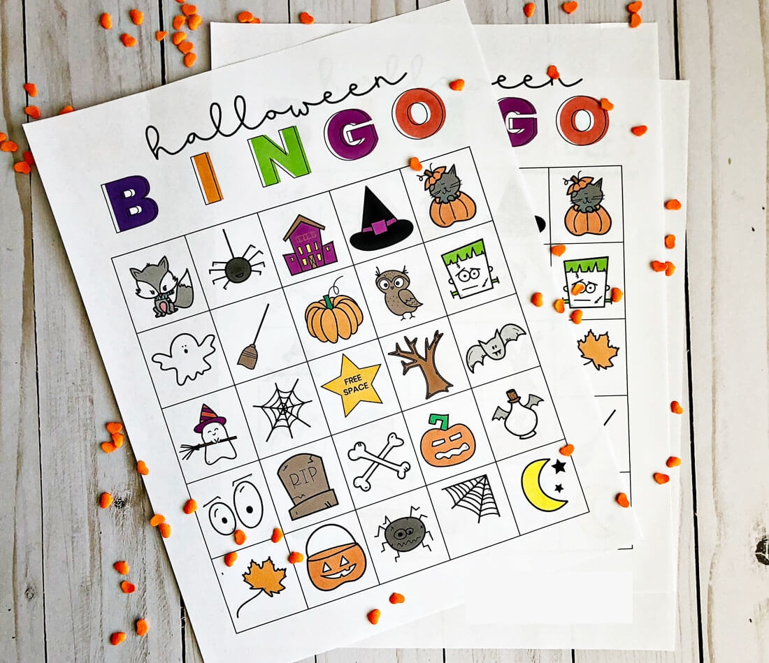 Printable Halloween Bingo Printable Halloween Bingo
