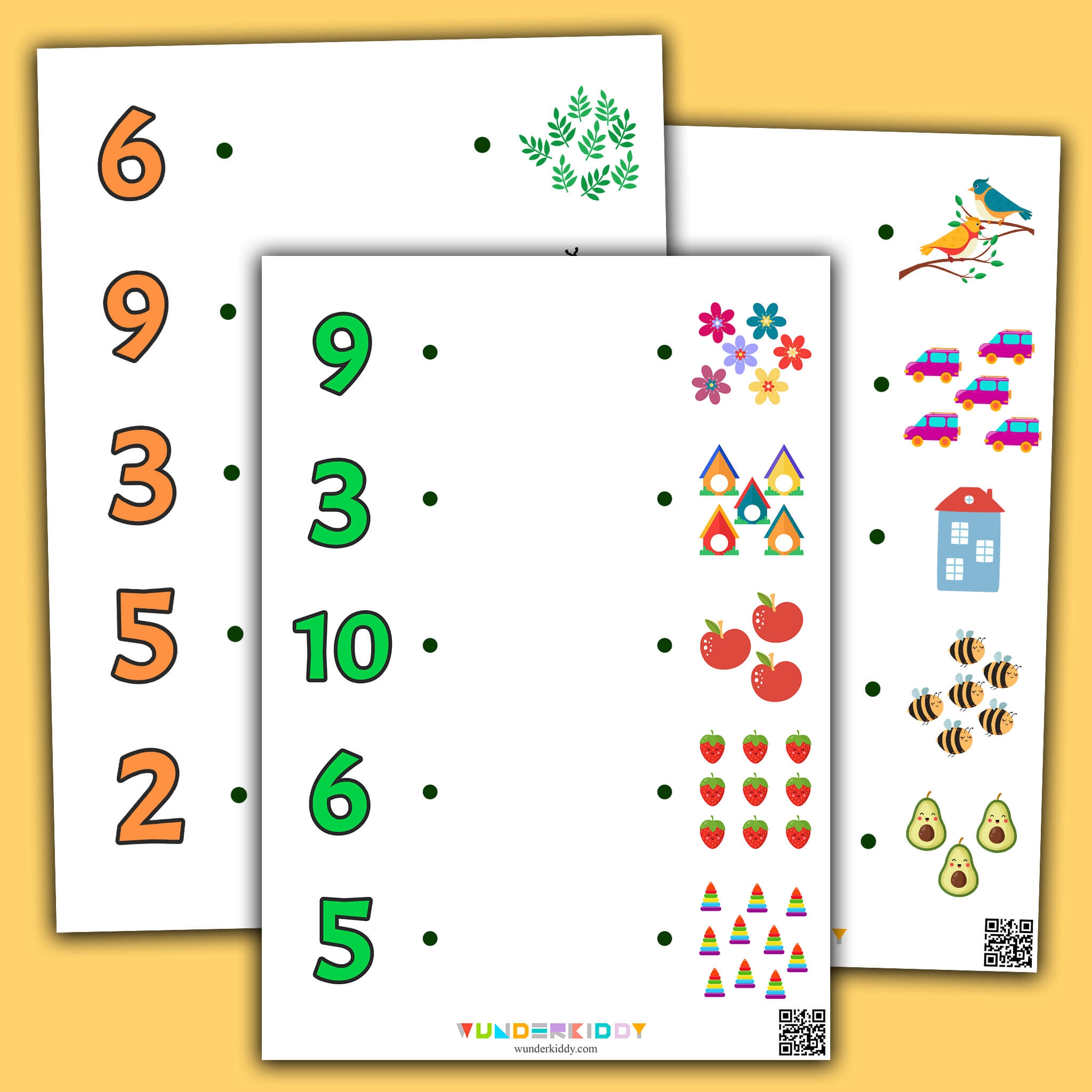number recognition worksheets