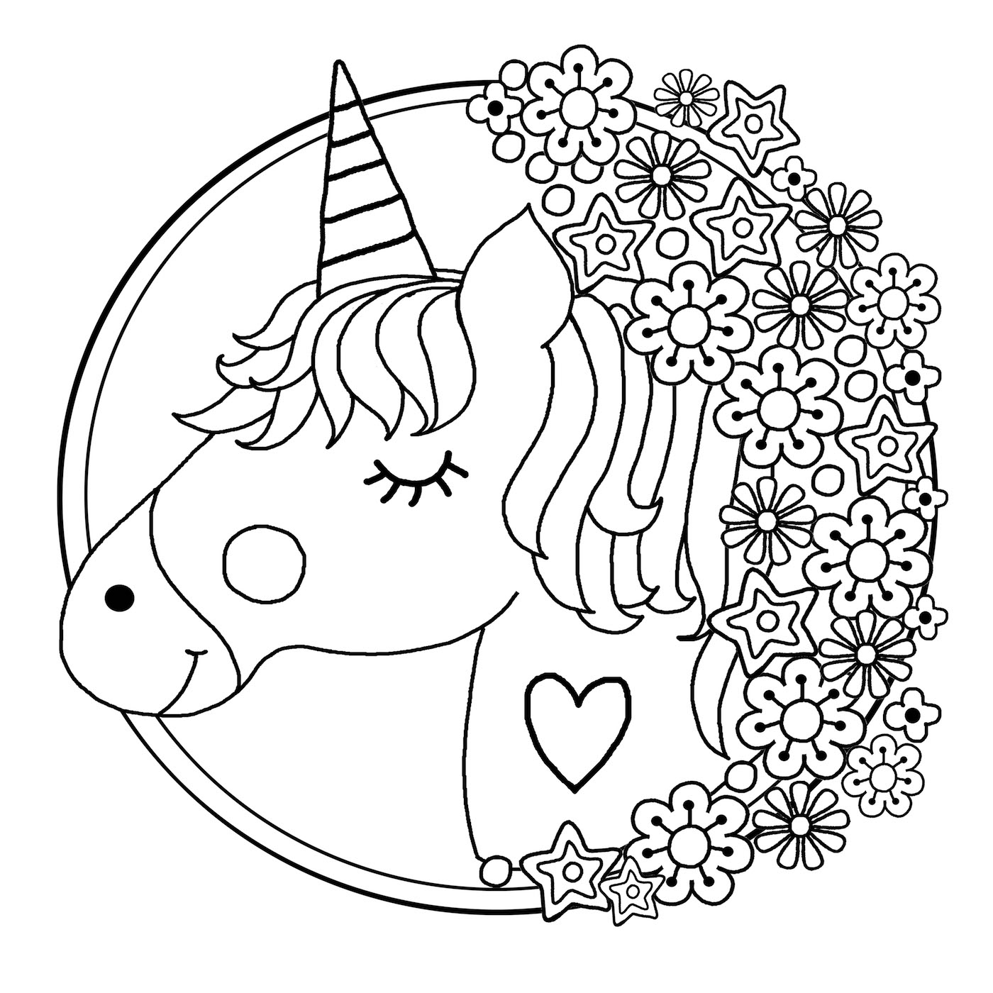 Printable Unicorn Colouring Pages For Kids Michael O Mara Books Printable Unicorn Colouring Pages For Kids Michael O Mara Books