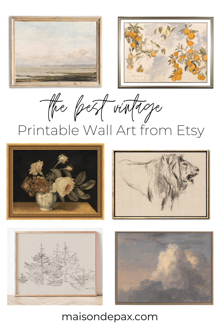 Printable Wall Art Stylish Etsy Prints Maison De Pax Printable Wall Art Stylish Etsy Prints Maison De Pax