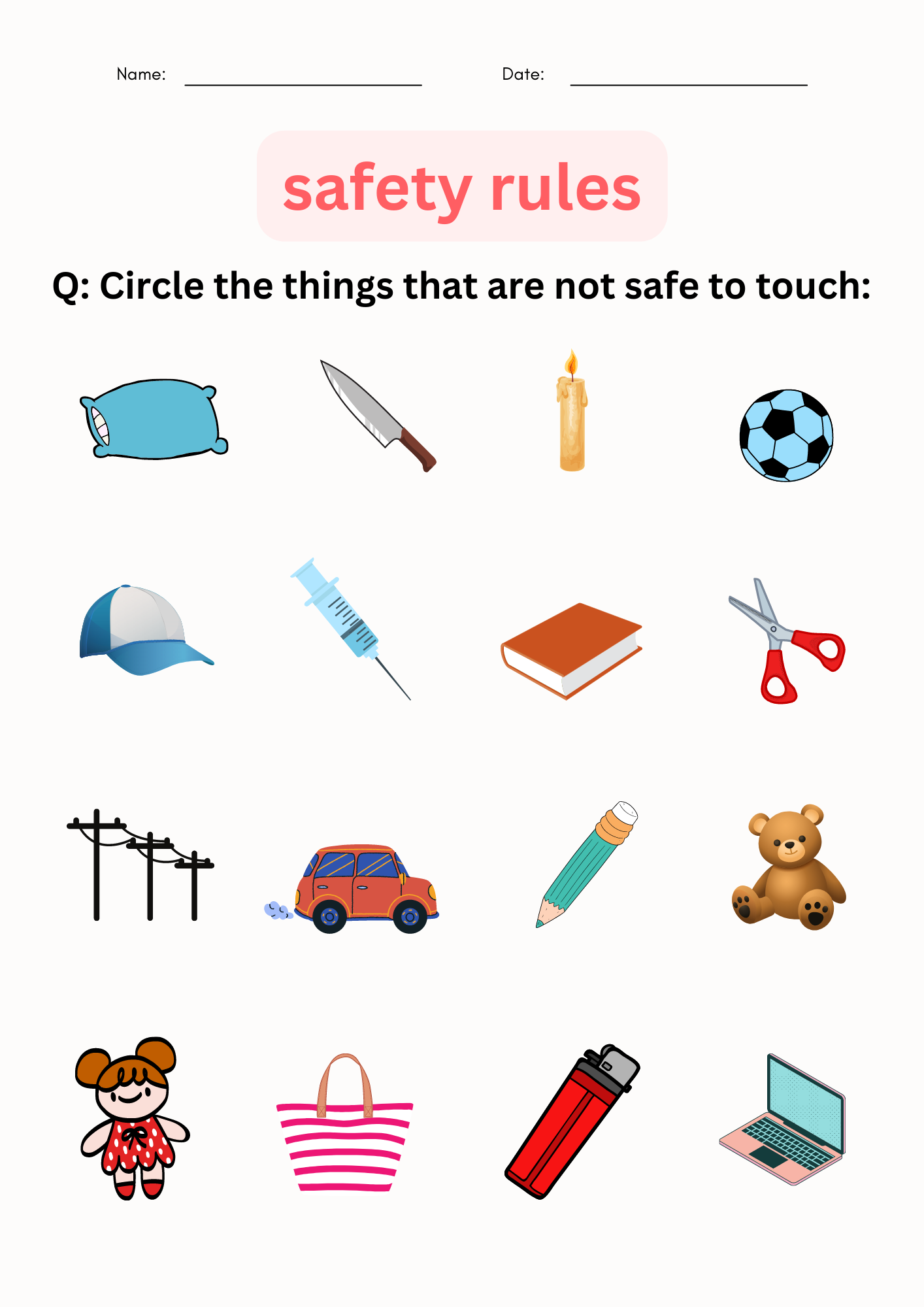 lab safety worksheet lab safety worksheet