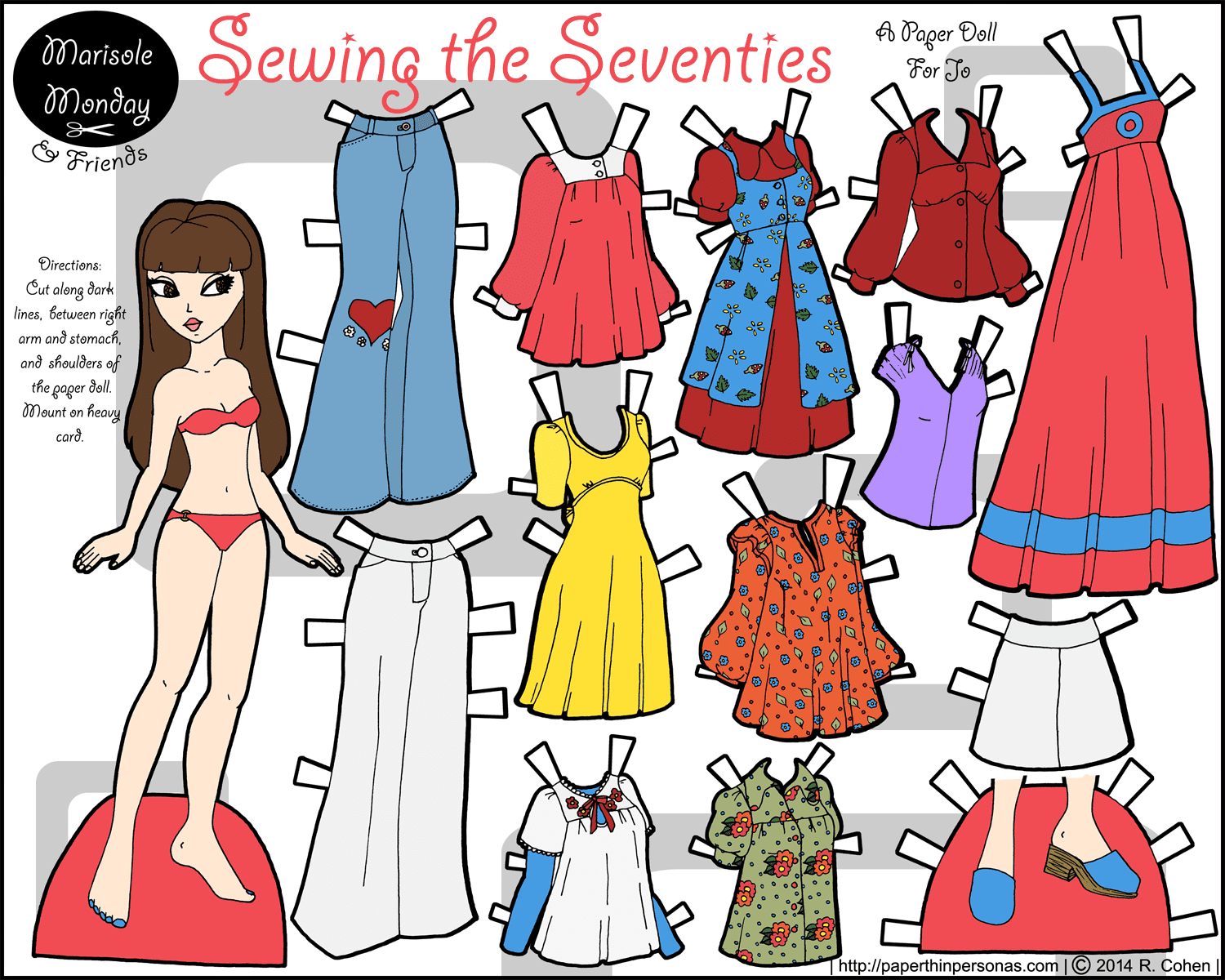Sewing The Seventies A Printable Paper Doll For Jo Paper Thin Personas Sewing The Seventies A Printable Paper Doll For Jo Paper Thin Personas